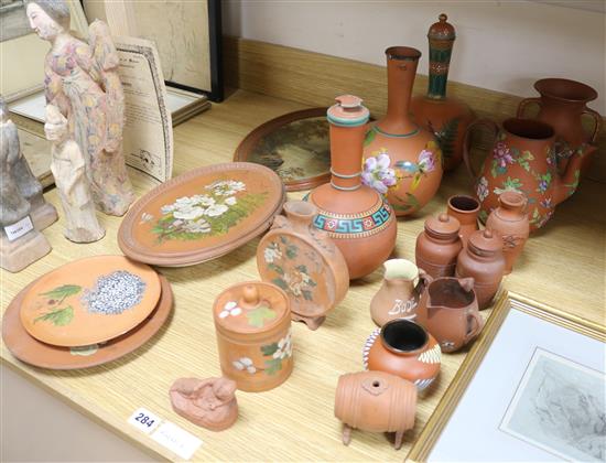 A group of terracotta wares